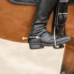 Sprenger Ultra Fit Extra Grip Sporer m. Lille Hjul - Stl