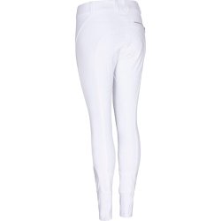 Equipage Alissa Full Grip Ridebukser - Hvid