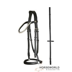 HG Cryll Trense m. Hannoveransk Nsebnd - Sort	