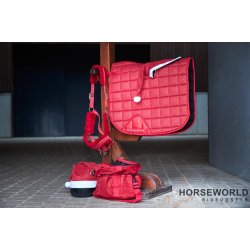 HG Nissehue m. Glimmer til Ridehjelm Onesize - Rd