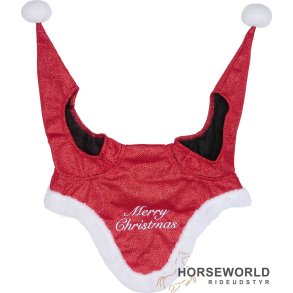 HG Nissehue til Hest One Size - Glitter R�d