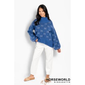 H�ST FAM Short Sweater - Blue Yonder