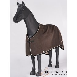 Vestrum Lisbona Uldtppe - Mrkebrun