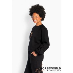 H�ST Erin Sweatshirt- Jet Black