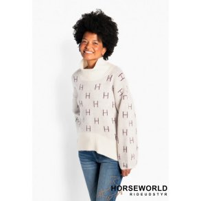 H�ST Fam Short Sweater - Vanilla Ice