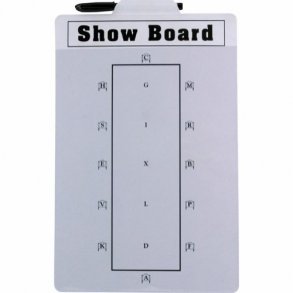 Show Board - Hvid