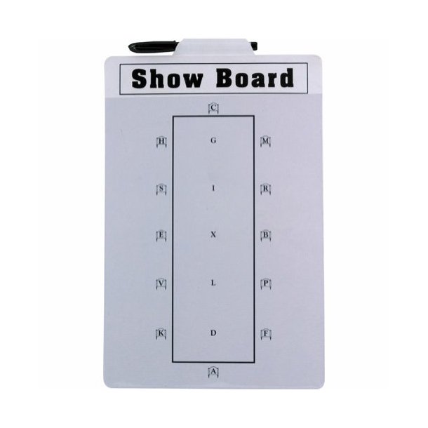 Show Board - Hvid
