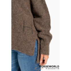 H�ST Noelle Sweater - Brown
