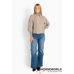 H�ST Aitana Sweater - Grey Melange