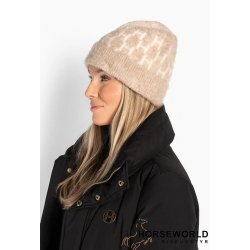 H�ST Gera Beanie Hue - Light Brown Melange