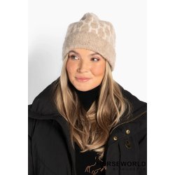 H�ST Gera Beanie Hue - Light Brown Melange