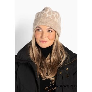 H�ST Gera Beanie Hue - Light Brown Melange