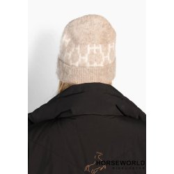 H�ST Gera Beanie Hue - Light Brown Melange
