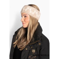 H�ST Gera Beanie Pandeb�nd - Light Brown Melange
