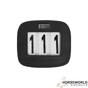 K�llquist Firkantet L�der St�vnenummer - Sort