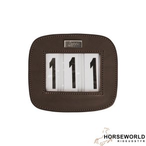 K�llquist Firkantet L�der St�vnenummer - Brun