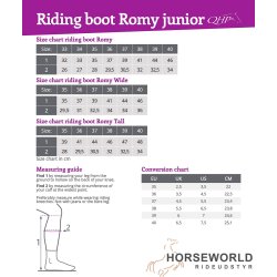 QHP Romy Junior Ridestvler - Sort