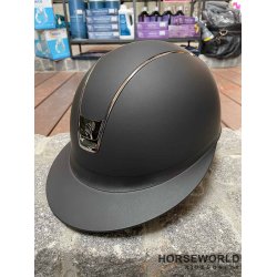 Samshield 2.0 Miss Shield Ridehjelm Shadowmatt - Sort/Black Chrome