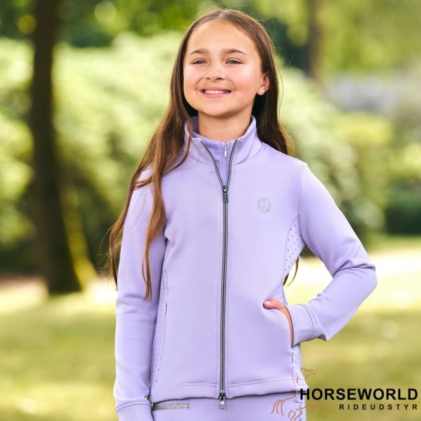Imperial Riding Carla Air Kids Bluse - Wisteria