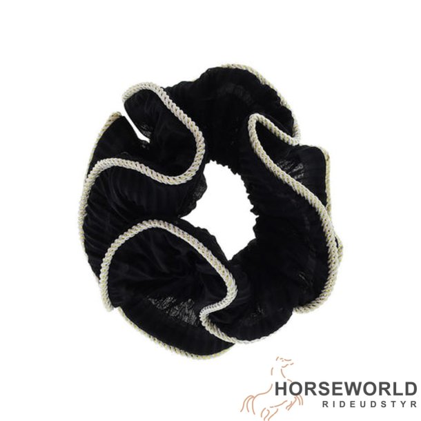 Lilje Scrunchie Elastik - Sort 