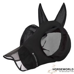 Imperial Riding Fluemaske M. �rer &amp; N�sebeskytter - Sort