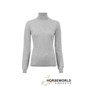 Cavallo Cavalradina Rullekrave Strik - Grey Melange