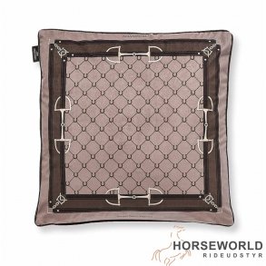 Adamsbro Horse Shoe 50x50 Pude - Camel