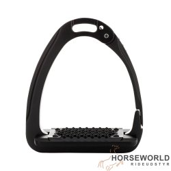 Acavallo Arena Aluplus 2.0 Aluminium Stigebjler Special Edition - Sort m. Sten