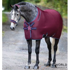 Horseware Rambo Airmax Cooler Disc Front - Burgundy/Teal/Navy