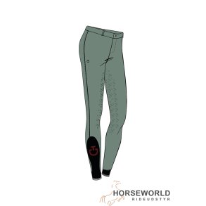 CT Line System Full Grip Junior Ridebukser - Grn