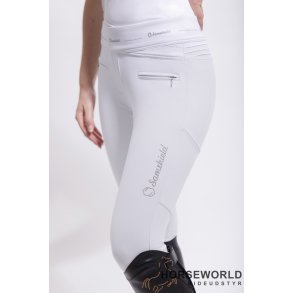 Samshield Alpha Tights W Full Grip - Hvid