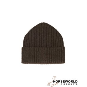 Trolle Projects Wool Blend Beanie Hue - Terra Brown
