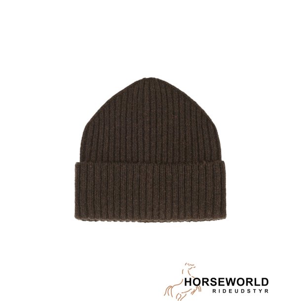Trolle Projects Wool Blend Beanie Hue - Terra Brown