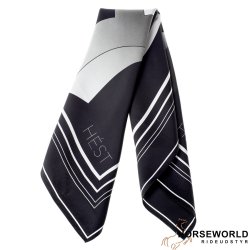 HST Bilbao Silk Scarf - Black 