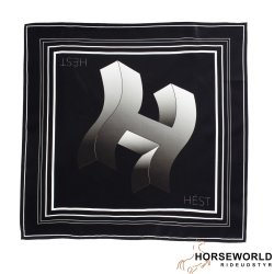 HST Bilbao Silk Scarf - Black 