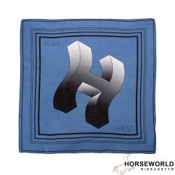 HST Bilbao Silk Scarf - Blue
