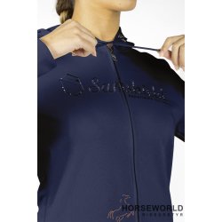 Samshield Bonita Sweatshirt Zip - Navy/Black Chrome