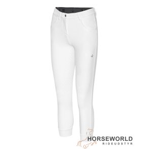 Trolle Projects Light Star Cut Full Grip Ridebukser Junior - Hvid