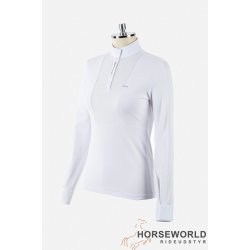 Animo Brulla LS Show Shirt m. Sten - Hvid