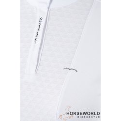 Animo Brulla LS Show Shirt m. Sten - Hvid