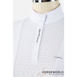 Animo Brulla LS Show Shirt m. Sten - Hvid