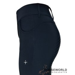 Trolle Projects New Star Cut High Waist Full Grip Ridebukser - Navy