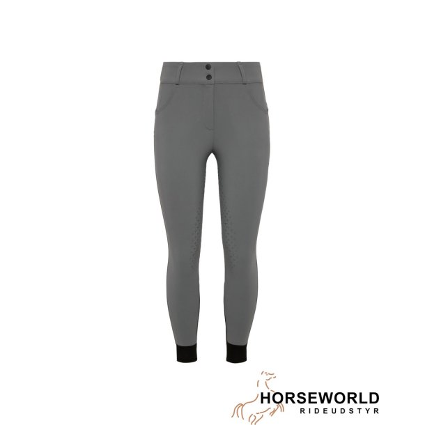 Trolle Projects New Star Cut High Waist Full Grip Ridebukser - Stone Grey