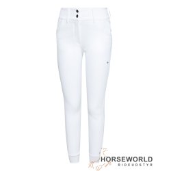 Trolle Projects New Star Cut High Waist Full Grip Ridebukser - Hvid