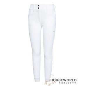 Trolle Projects New Star Cut High Waist Full Grip Ridebukser - Hvid