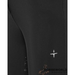 Trolle Projects New Star Cut High Waist Full Grip Ridebukser - Sort