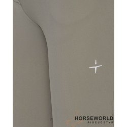 Trolle Projects New Star Cut High Waist Full Grip Ridebukser - Earth Grey