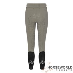 Trolle Projects New Star Cut High Waist Full Grip Ridebukser - Earth Grey