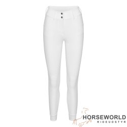 Trolle Projects New Star Cut High Waist Full Grip Ridebukser - Hvid