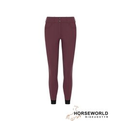 Trolle Projects Athletic Highwaist Full grip Ridebukser - Bordeaux